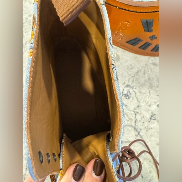 Men's Taft The Jack in Blue Dragonfly Boots - Artisan Handmade in Spain Size 39 - Picture 9 of 11